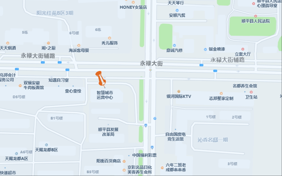 保定新店公司地址：河北省保定市顺平县智慧城市运营中心
